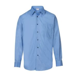 CAMISA MANGA LARGA COLOR AZUL