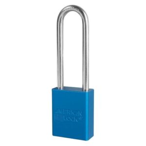 CANDADO DE ALUMINIO ANODIZADO CELESTE 3" A1107BLUE AMERICAN LOCK