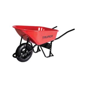 CARRETILLA 6 FT (100 LT) LLANTA NEUMATICA REFORZADA 16" X 4" 11776 TRUPER
