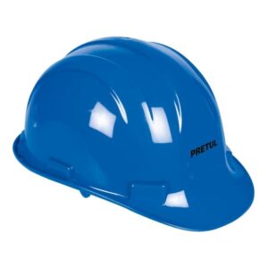 CASCO DE SEGURIDAD AJUSTABLES DE INTERVALOS, AZUL 25039 PRETUL