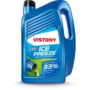 COOLANT ICE FREEZE ORGANICO (OAT) 33% GREEN DE 1 GL VISTONY
