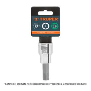 DADO DE PUNTA HEXAGONAL ENCASTRE DE 1/2" 13253 TRUPER