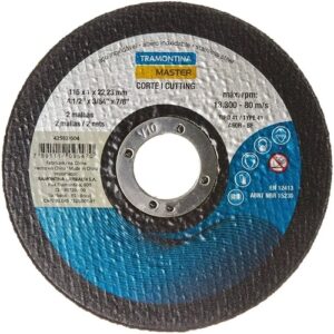 DISCO DE CORTE FINO P/ ACERO 4 1/2 42592/004 TRAMONTINA