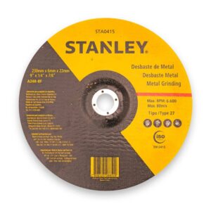 DISCO DE DESBASTE INOX 9" X 1/4" X 7/8" COSMOL