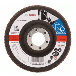 DISCO FLAP BEST FOR METAL 4.5GR.40 PLANO BOSCH