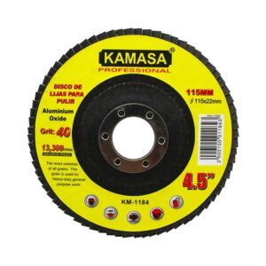 DISCO VELCRO C/PLATO Y ACCESORIO KM1402 KAMASA