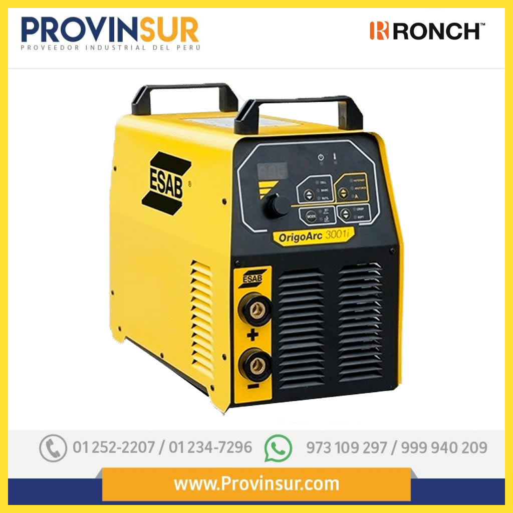 Maquina de Soldar 300 AMP Origo Arc 3001i ESAB