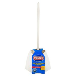 ESCOBILLA LIMPIA SANITARIO C/BASE - CLASICA 1301255 VIRUTEX