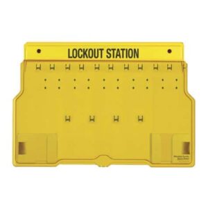 ESTACION DE BLOQUEO PARA 10 A 20 DISPOSITIVOS 558X393X65MM LS02A BRADLOCK
