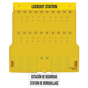 ESTACIÓN PARA CANDADOS DE BLOQUEO VACÍA 1484B MASTERLOCK
