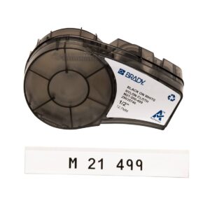 ETIQUETAS DE TELA DE NYLON SERIE BMP21 PLUS PARA PANELES DE CONEXIONES Y CABLES/ALAMBRES M21-500-499