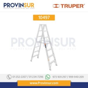 Escalera de tijera doble, tipo ll, 6 escalones 10497 Truper