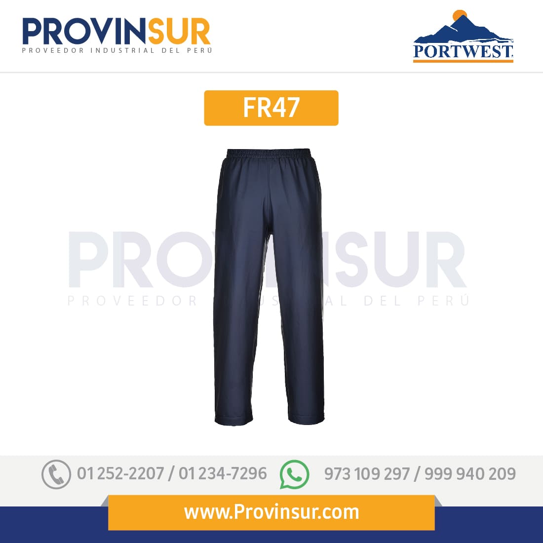 Pantalón Sealtex Flame FR47 Portwest