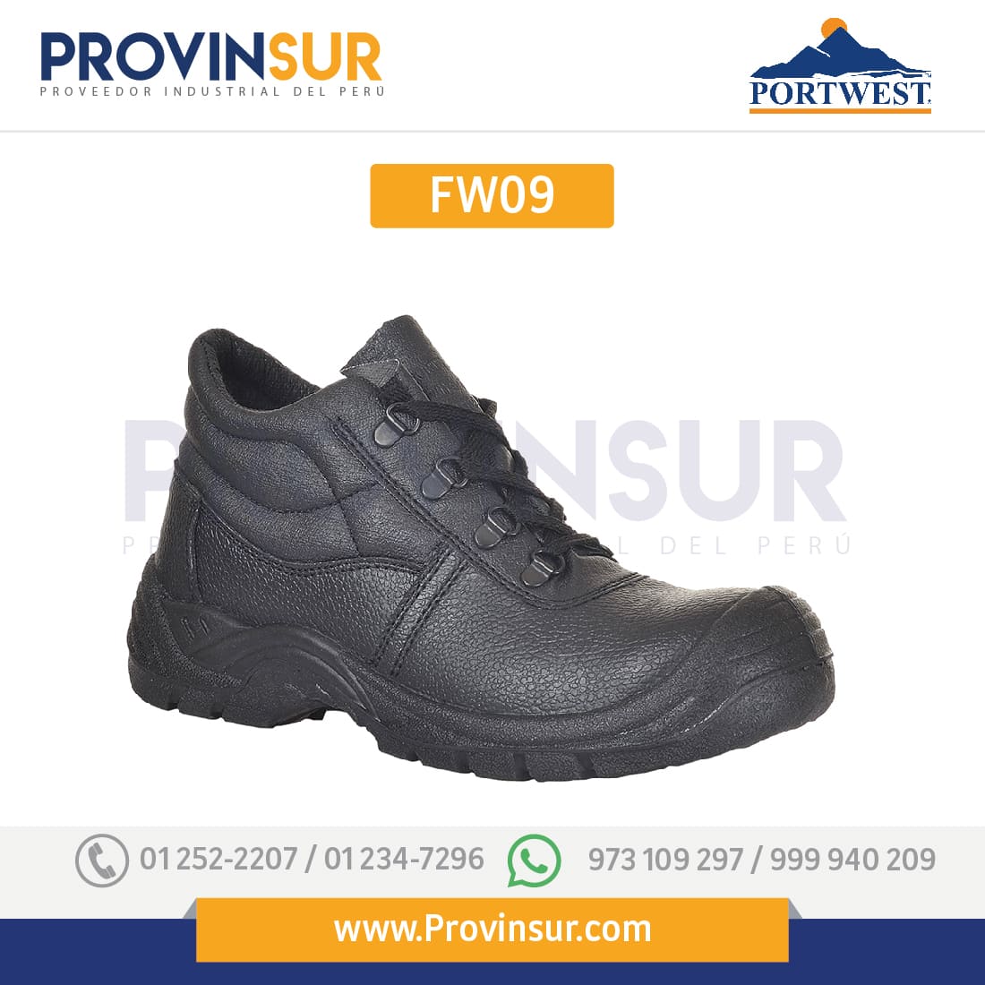 Bota Steelite Protector Scuff Cap FW09 Portwest