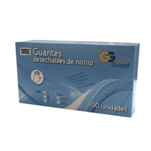 GUANTE DE NITRILO GOLD GUARDCAJAX100UND