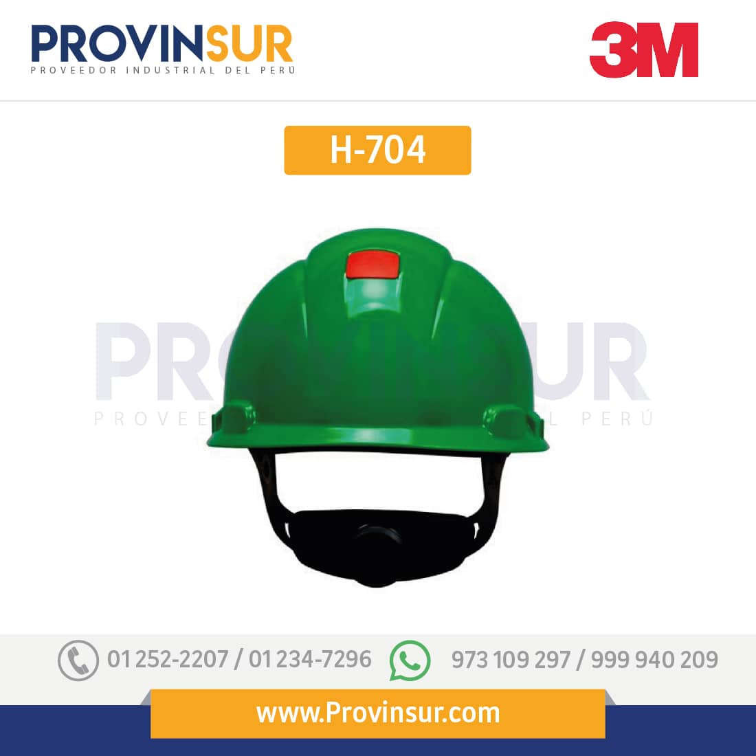Casco H-704 Verde 3M