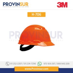 Casco Naranja H-706 3M