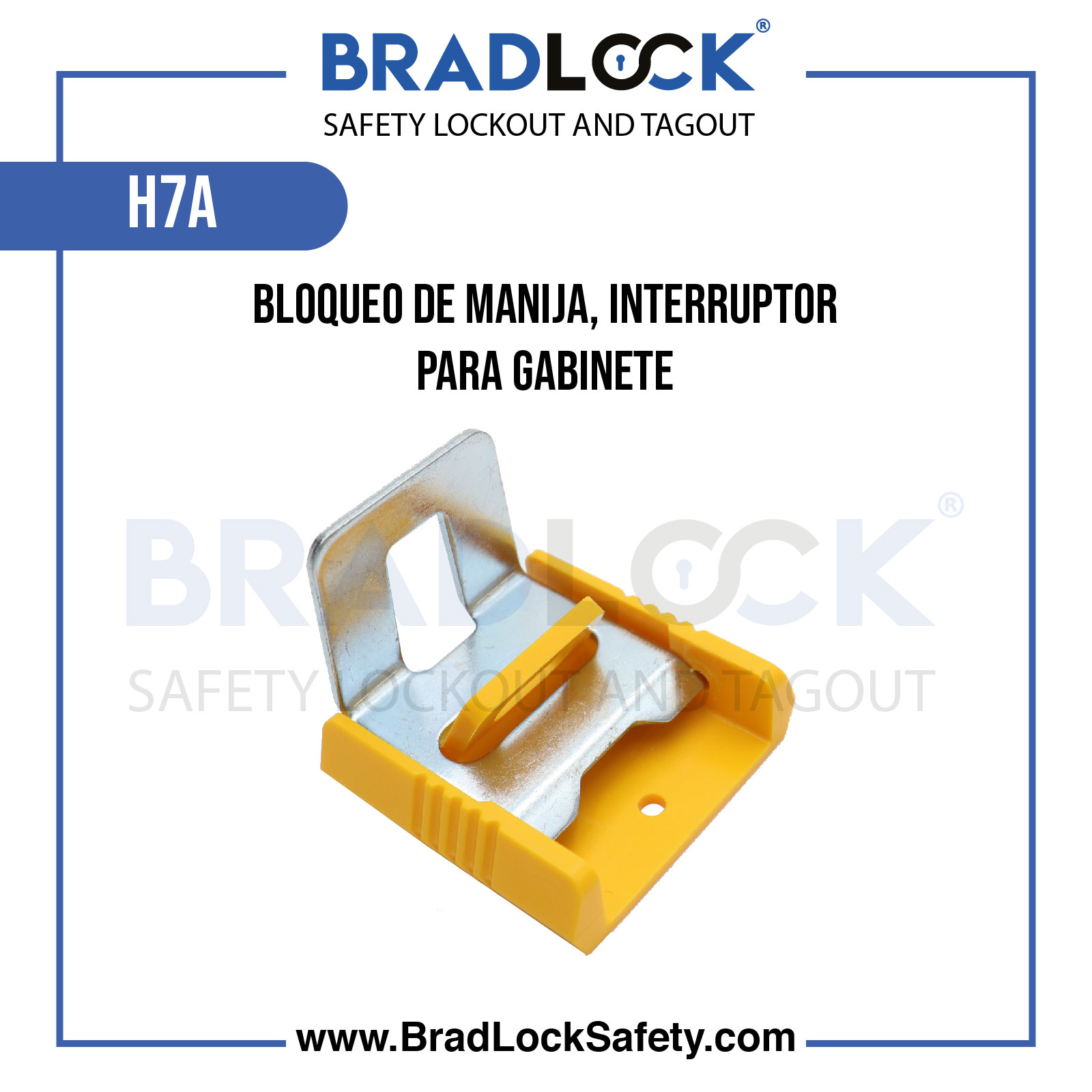 BLOQUEO DE MANIJA INTERRUPTOR PARA GABINETE