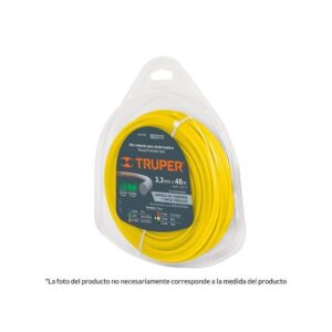 HILOS PARA DESMALEZADORA EN BLISTER 34M HLB-155 (DIAMETRO 3.7)34 A 120M 17631 TRUPER