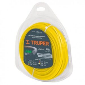 HILOS PARA DESMALEZADORA EN BLISTER 48M HLB-130(DIAMETRO 3.3)34 A 120M 17630 TRUPER