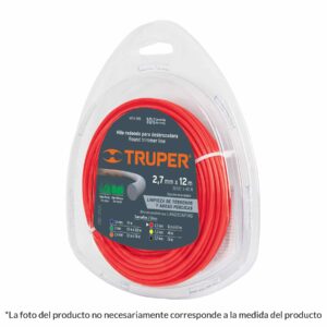 HILOS PARA DESMALEZADORA EN BLISTER 63M HLB-105 (DIAMETRO 2.7)34 A 120M 17610 TRUPER