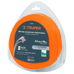 HILOS PARA DESMALEZADORA EN BLISTER 78M HLB-95 (DIAMETRO 2.4)34 A 120M 17609 TRUPER
