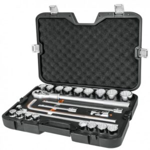JUEGO DE 24 PIEZAS MILIMETRICO 3/4" 13874 TRUPER