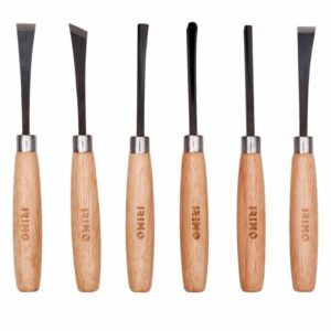 JUEGO LIMATONES MANGO MADERA X 6 UND ALMOS