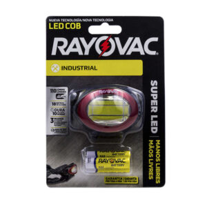 LINTERNA MANOS LIBRES LED COBALTO COBHL-B (PILAS AAA) RAYOVAC