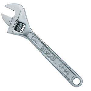 LLAVE FRANCESA CROMADA [95-IB] 87-434   STANLEY