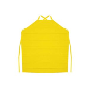 MANDIL DE LIMPIEZA DE PVC AMARILLO