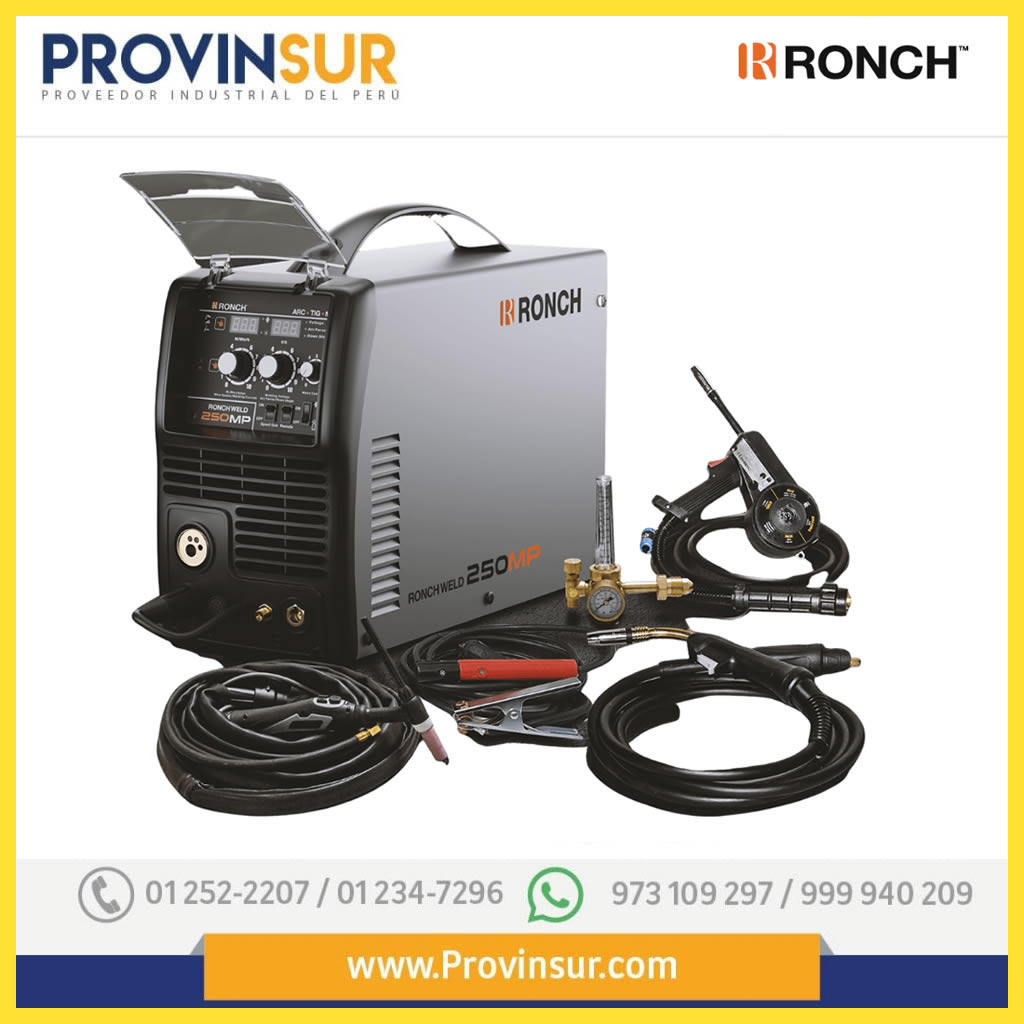 MAQUINA DE SOLDAR RONCH WELD 250 MP MULTIPROCESOS