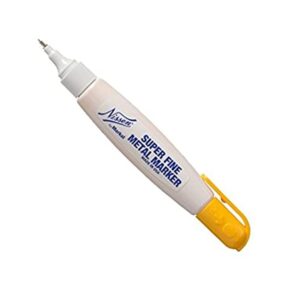 MARCADOR PUNTA METAL AMARILLO SUPERFINE METAL MKR YELLOW NISSEN MARKAL