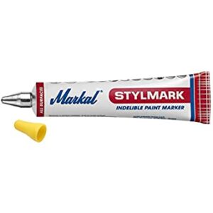 MARCADOR STYLMARK INDELIBLE PAINT MARKER AMARILLO 96653 MARKAL