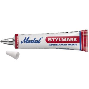 MARCADOR STYLMARK INDELIBLE PAINT MARKER BLANCO 96652 MARKAL