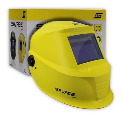 MASCARA PARA SOLDAR CARETA FOTOSENSIBLE A40 ESAB SAVAGE YELLOW