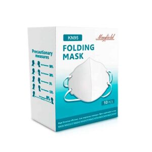 MASCARILLA KN95 5 CAPAS CAJA X 20 UND MAYFIELD