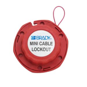 MINI BLOQUEO CON CABLE DE ACERO 50940 BRADY
