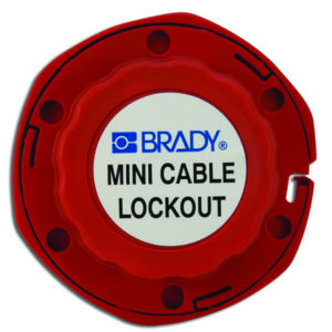 MINI BLOQUEO CON CABLE DE NYLON 51442 BRADY