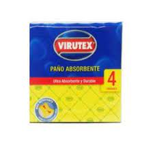 PAÑO ABSORBENTE MULT.4X3 CLASICA 1100052 VIRUTEX