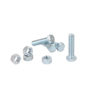 PERNO HEX 11/2" X 4" GRADO 8 COMPLETO CON TUERCA Y DOBLE ARANDELA