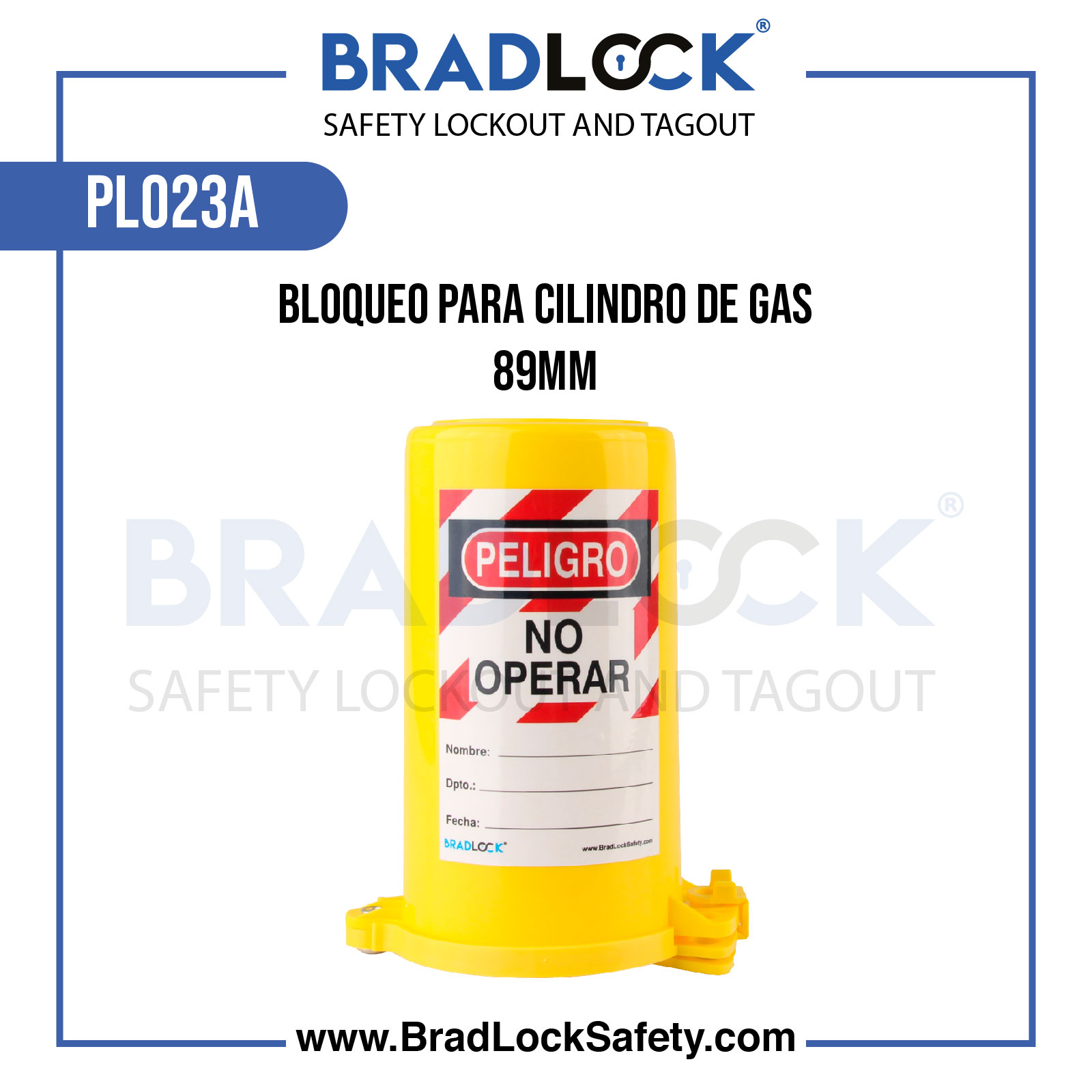 BLOQUEO PARA CILINDRO DE GAS