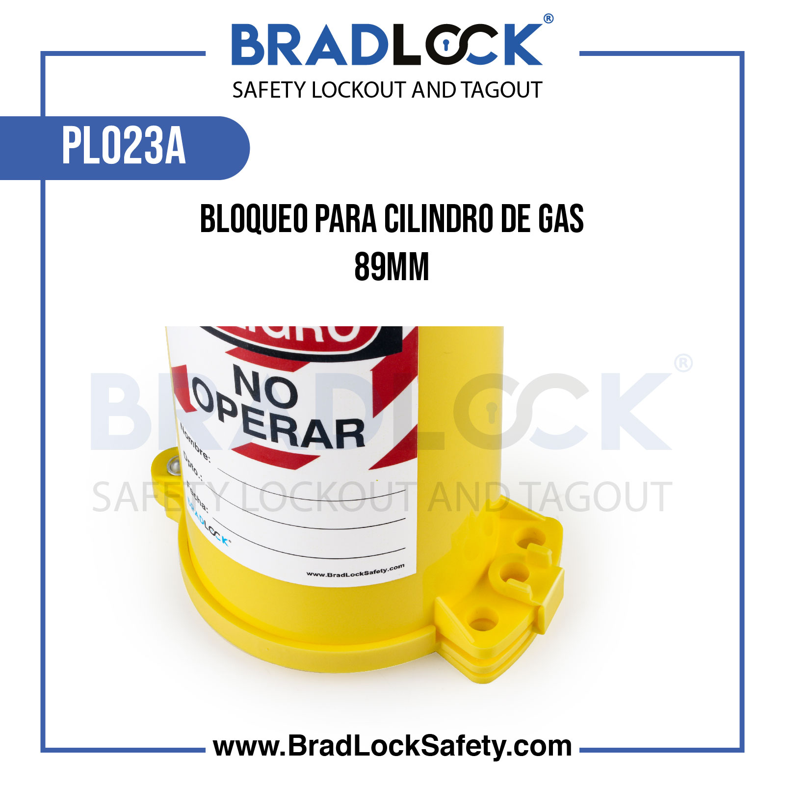 BLOQUEO PARA CILINDRO DE GAS