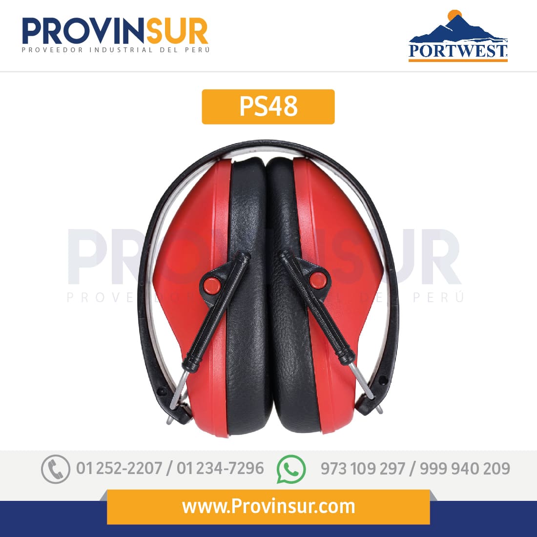 Orejera Slim Ear Muff PS48 Portwest
