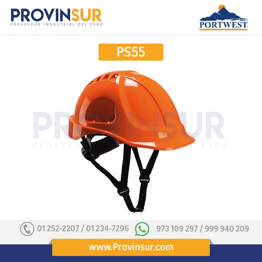 Casco Endurance Ventilado PS55 Portwest