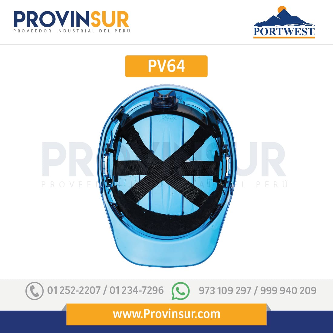 Casco Peak View Plus con ruleta PV64 Portwest