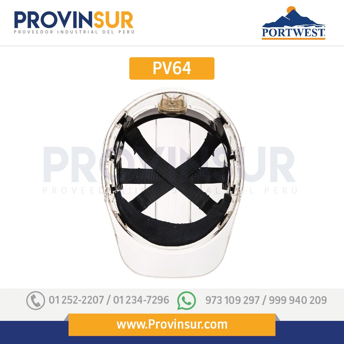 Casco Peak View Plus con ruleta PV64 Portwest