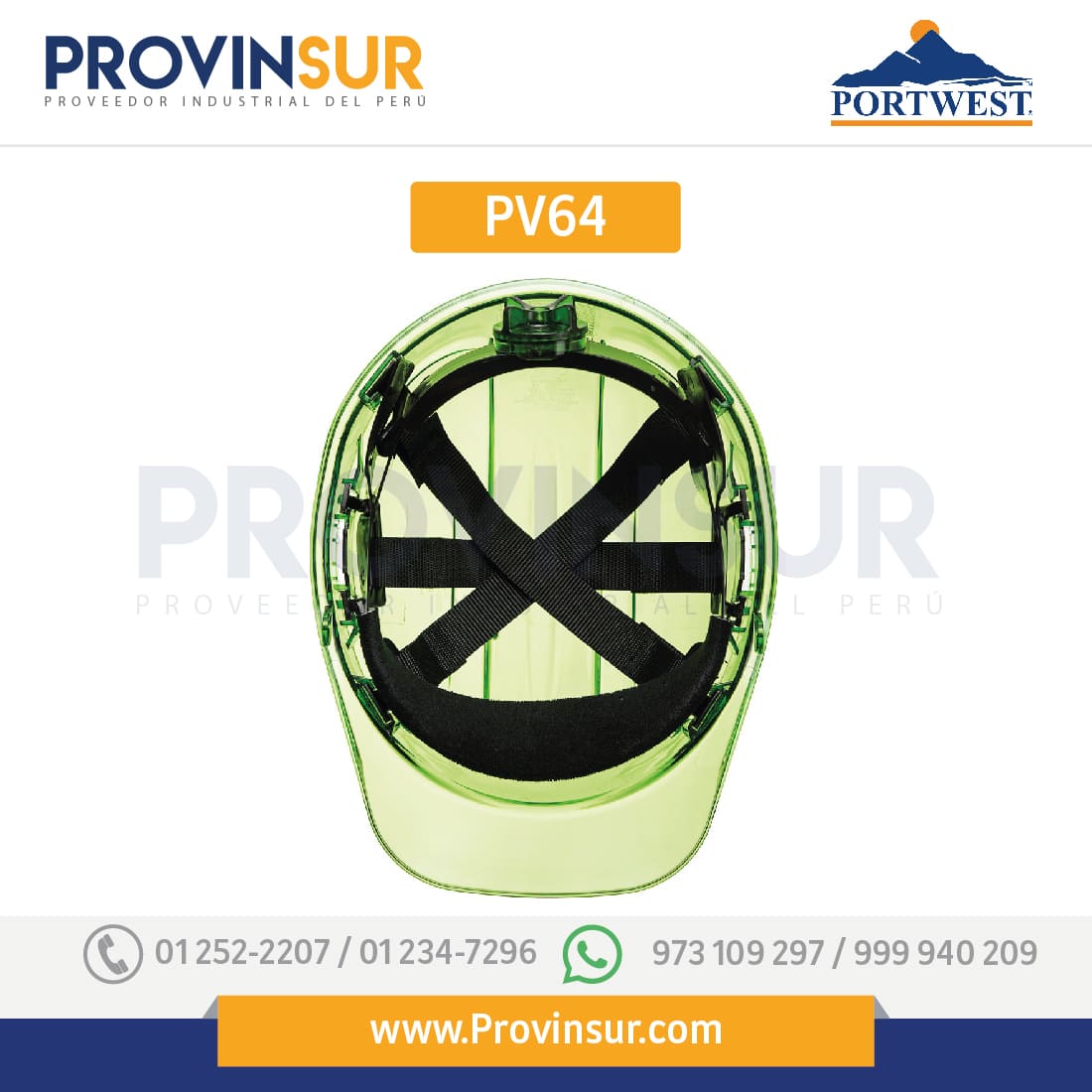 Casco Peak View Plus con ruleta PV64 Portwest