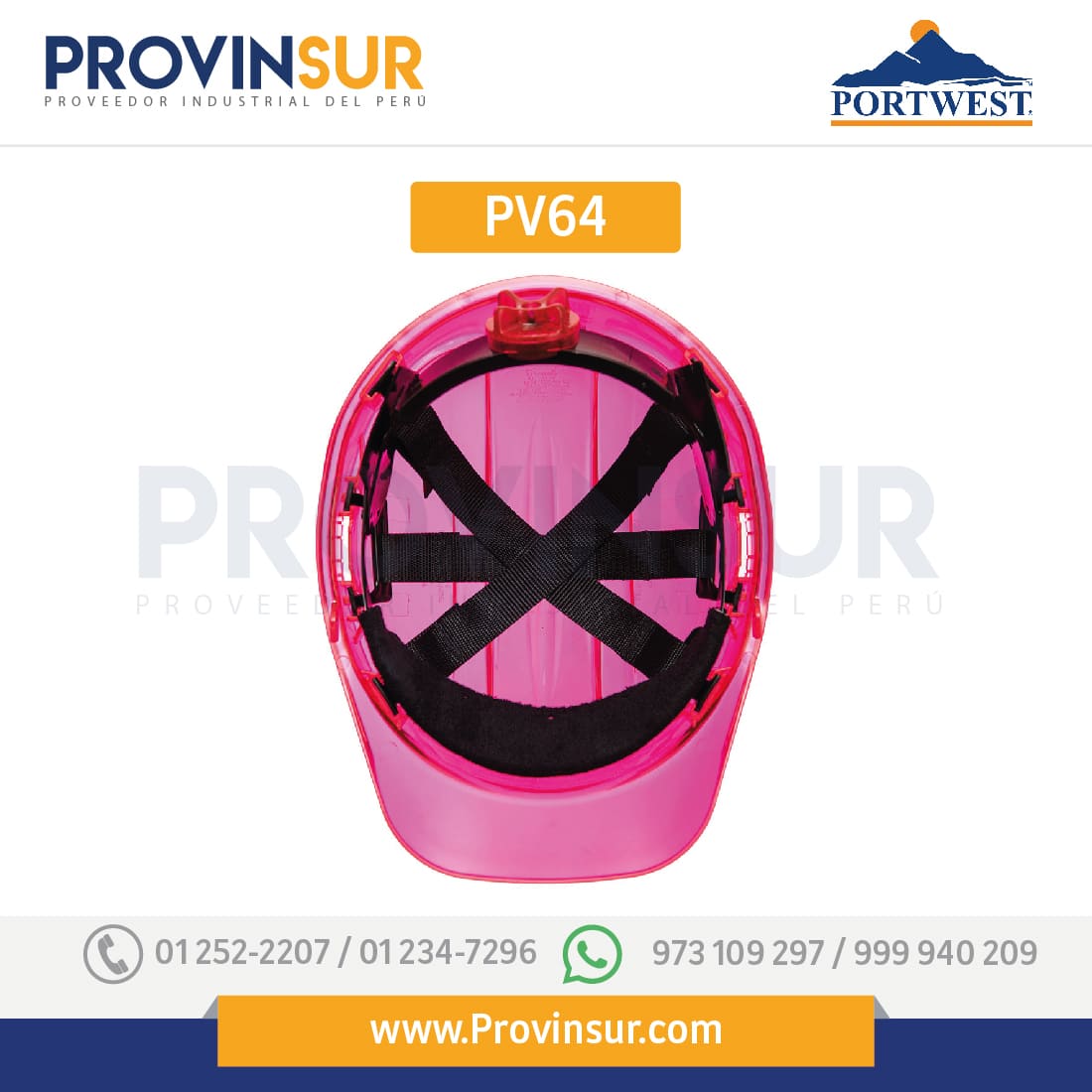 Casco Peak View Plus con ruleta PV64 Portwest