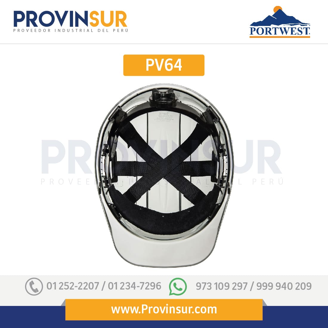 Casco Peak View Plus con ruleta PV64 Portwest
